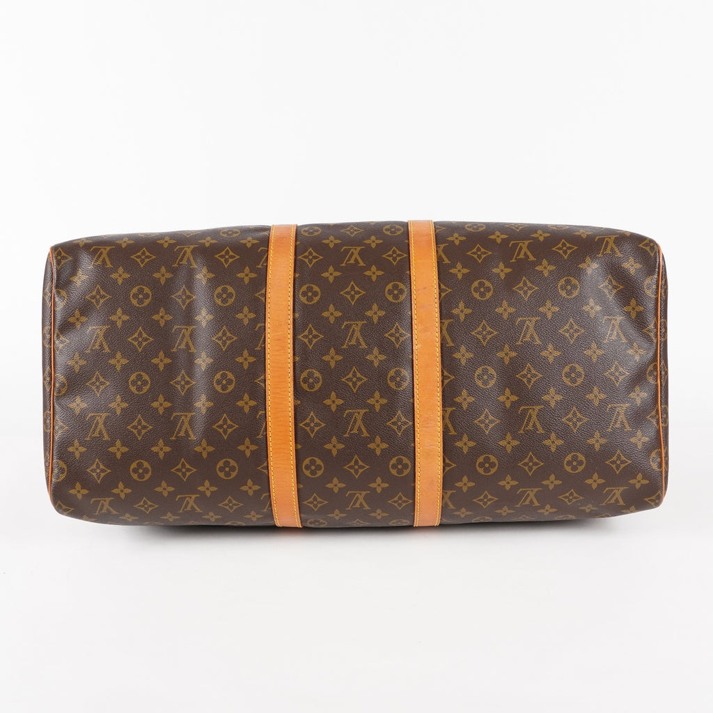 Authentic Louis Vuitton Monogram Keepall 55 Travel Bag M41424 03A155605606
