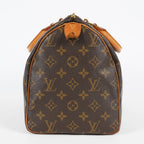 Louis Vuitton Speedy 30 Monogram Canvas Brown Hand Bag Used M41526 07A037035614