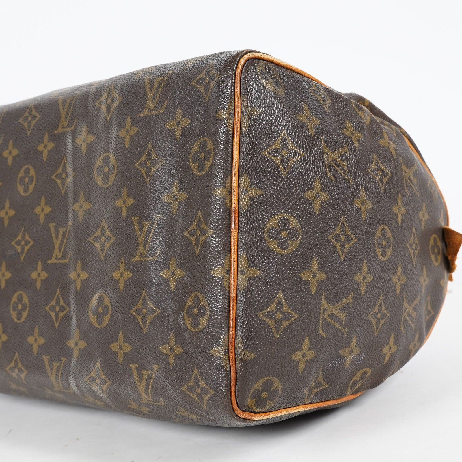 Louis Vuitton Speedy 35 Monogram Canvas Brown Handbag M41524 Used 08A154118403