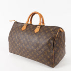 Authentic Louis Vuitton Monogram Speedy 40 Hand Boston Bag M41522 02E356160018