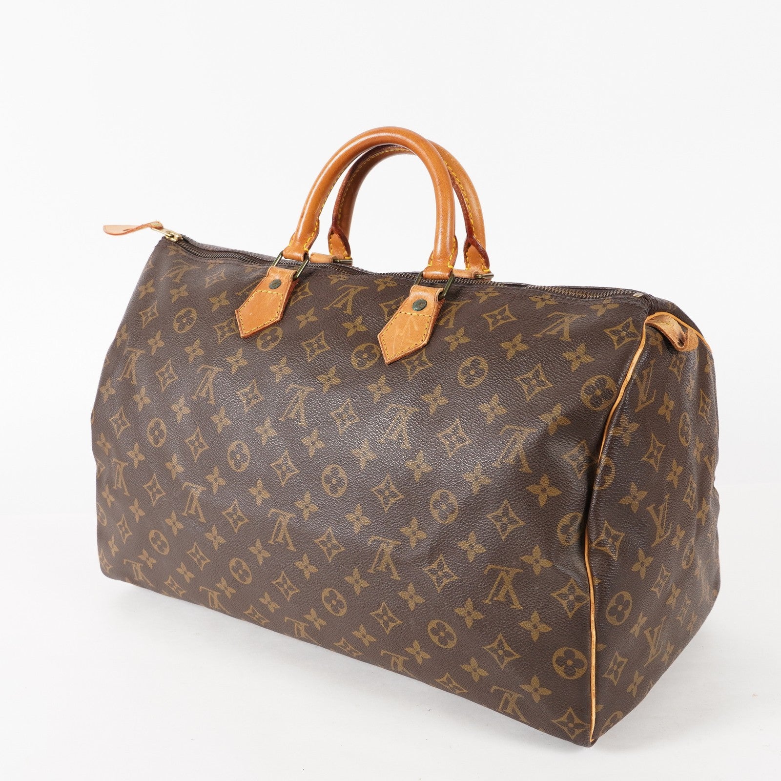 Authentic Louis Vuitton Monogram Speedy 40 Hand Boston Bag M41522 02E356160018