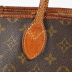 Louis Vuitton Neverfull GM M40157 Monogram Brown Canvas Tote Bag 08E274180010