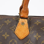 Louis Vuitton Speedy 35 Monogram Canvas Brown Handbag M41524 Used 08A154118403