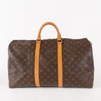 LOUIS VUITTON Keepall 50 M41426 Monogram Boston Bag vintage Brown 03E326820011