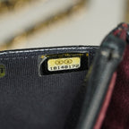 Chanel Caviar Quilted Wallet On Chain WOC Black Crossbody Bag Gold 07E2620790012
