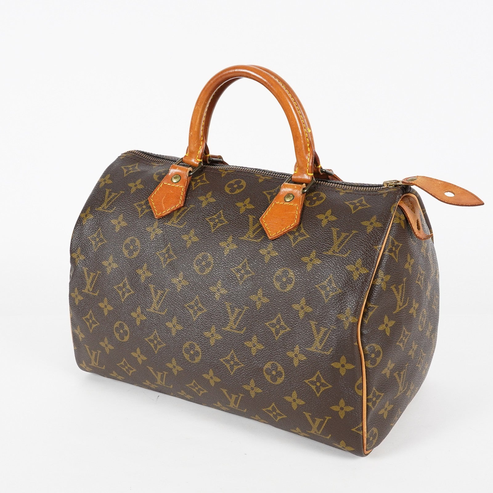 Louis Vuitton Speedy 30 M41526 Monogram Canvas Brown Handbag Used 07A285777231