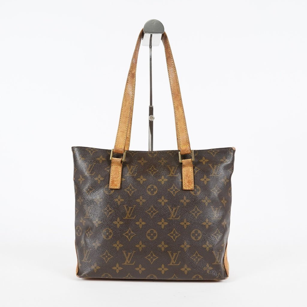 Louis Vuitton Cabas Piano Tote M51148 Monogram Canvas Brown Used 08E072310008