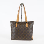 Louis Vuitton Cabas Piano Tote M51148 Monogram Canvas Brown Used 08E072310008