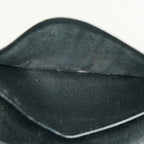 Louis Vuitton LV Long Wallet Portefeuille Brazza M63382 Black Epi Auth XY214