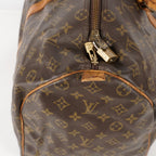 LOUIS VUITTON Keepall 50 M41426 Monogram Boston Bag Brown vintage 01E143520022