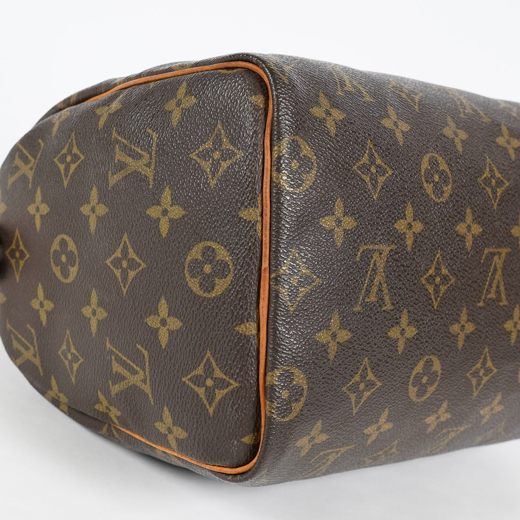 Louis Vuitton Speedy 25 Monogram Canvas Brown Handbag M41528 Used 07A047493208
