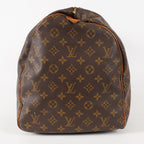 Authentic Louis Vuitton Monogram Keepall 55 Travel Bag M41424 03E285830011