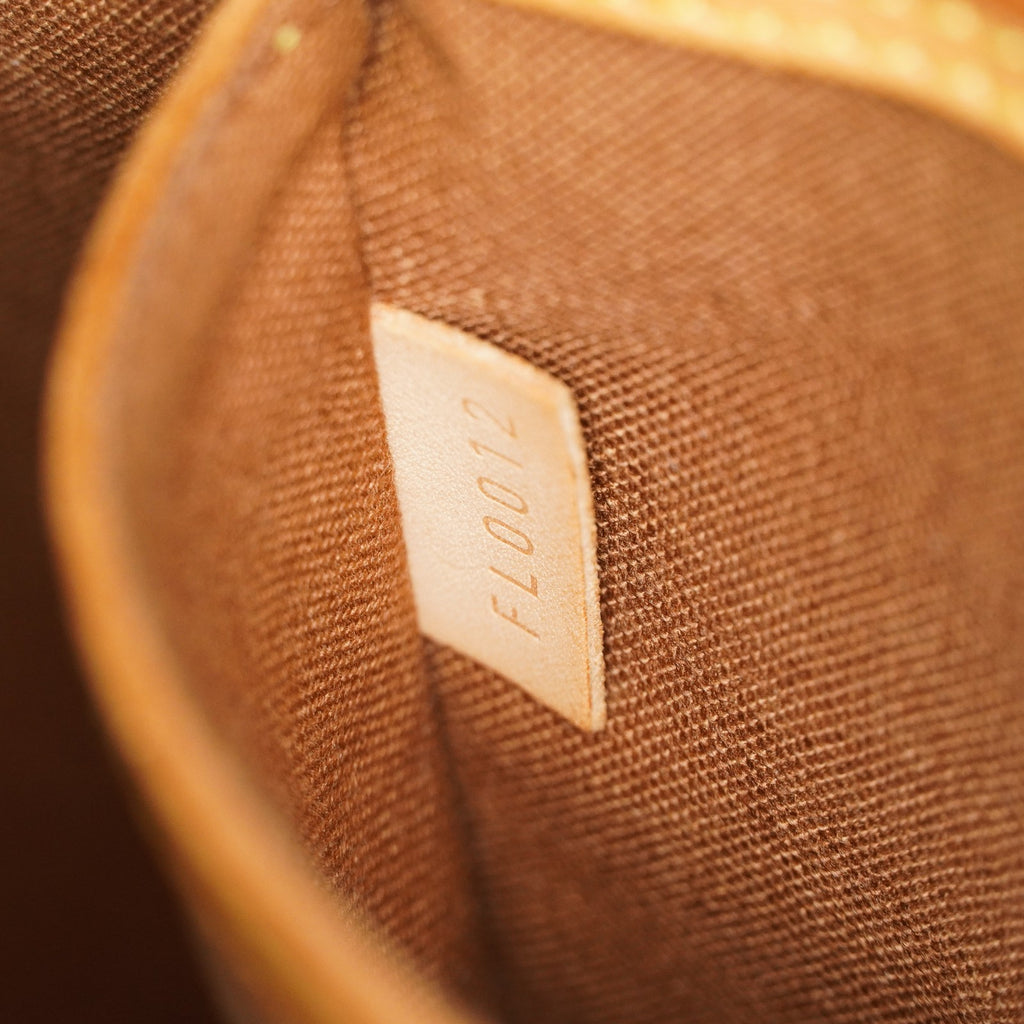 Louis Vuitton Alma PM M51130 Monogram Canvas Brown Handbag Vintage 08A382860003