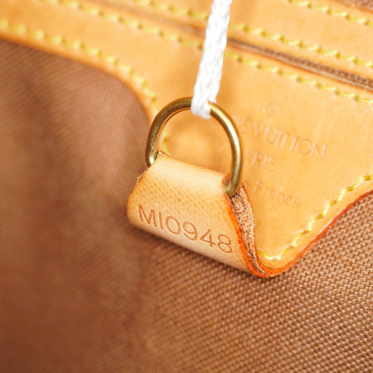 Louis Vuitton Ellipse MM M51126 Monogram Canvas Brown Used Handbag 09A053775209