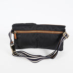 Gucci GG Canvas Sherry Line Belt Bag Waist Pouch 28cm Black Used 08E252200007