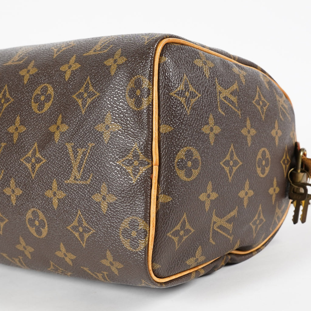 Louis Vuitton M41528 Monogram Speedy 25 Hand Bag Mini Boston Used 07E089570027