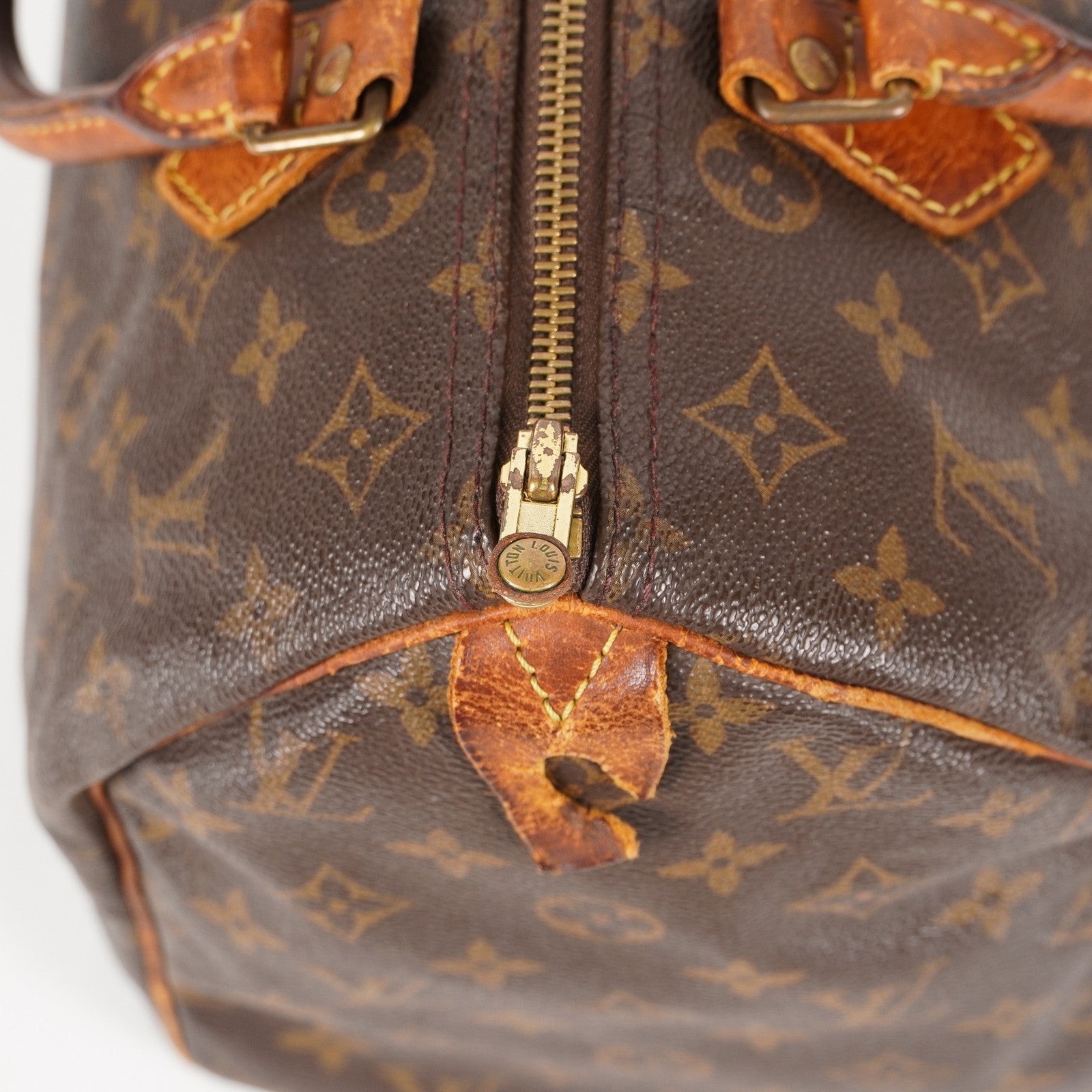 Authentic Louis Vuitton Monogram Speedy 30 Handbag vintage M41526 06E373520002