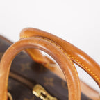 Louis Vuitton Monogram Deauville M47270 Hand Bag Brown Used 07E262750001
