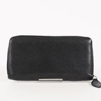 Louis Vuitton Monogram Mahina Zippy Zip-Around Wallet Noir M61867 03T093500009