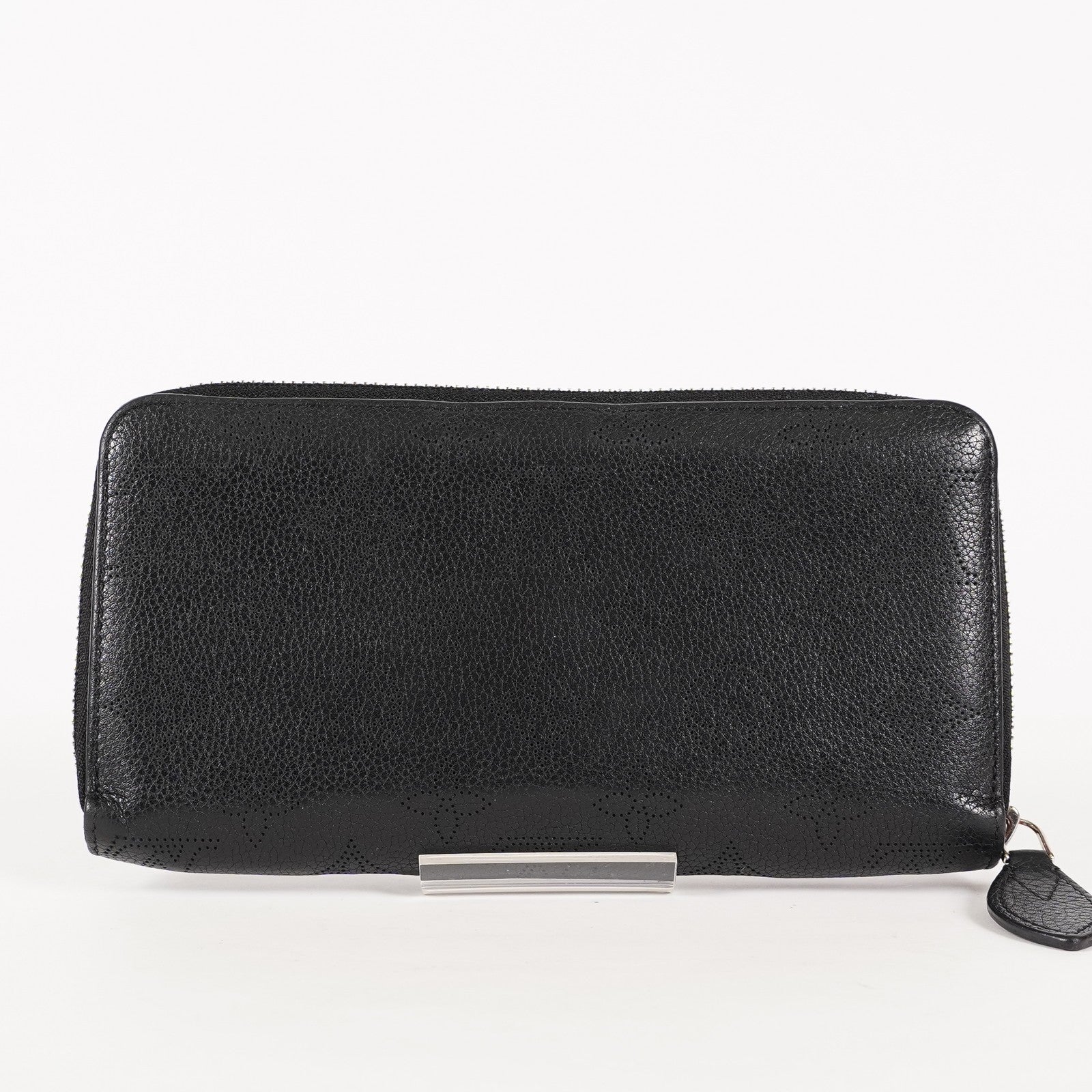 Louis Vuitton Monogram Mahina Zippy Zip-Around Wallet Noir M61867 03T093500009