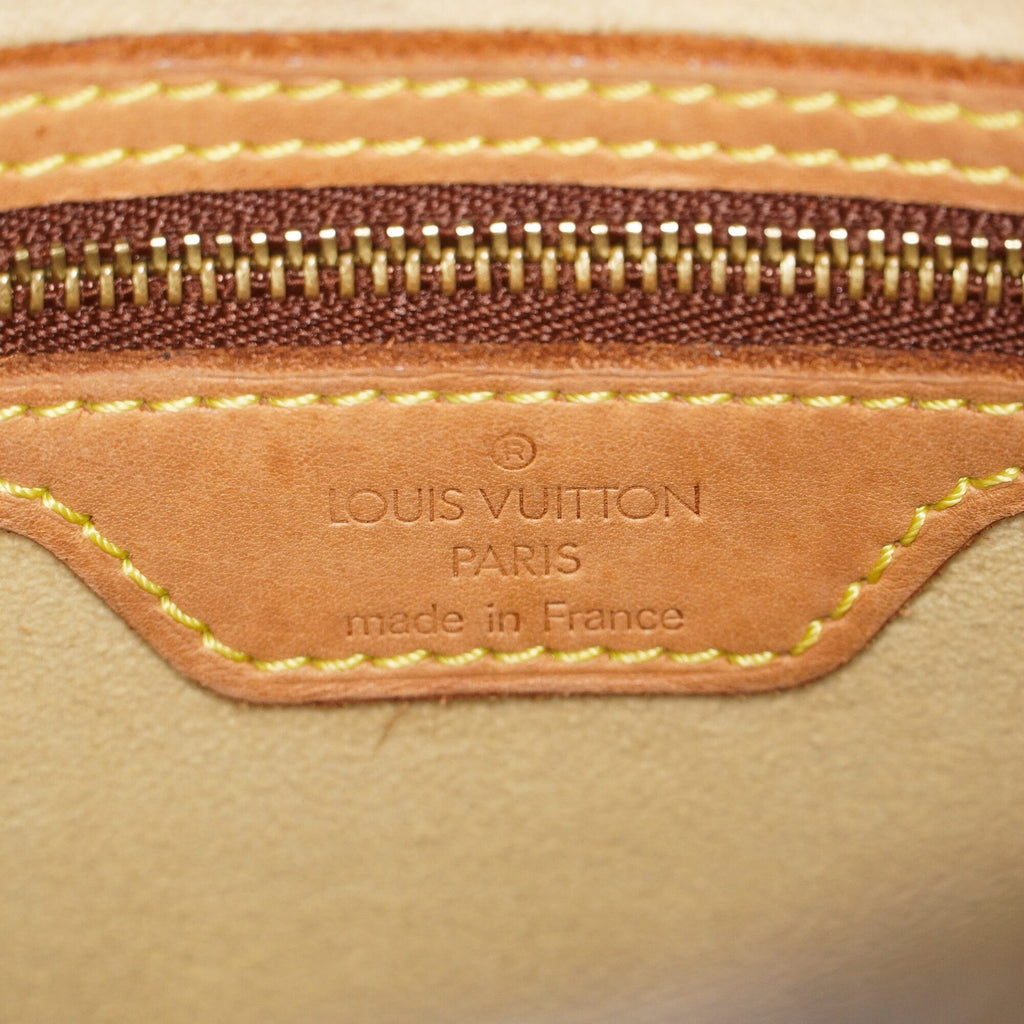 Louis Vuitton Looping GM Monogram Brown Shoulder Bag M51145 Vintage 07E382860012