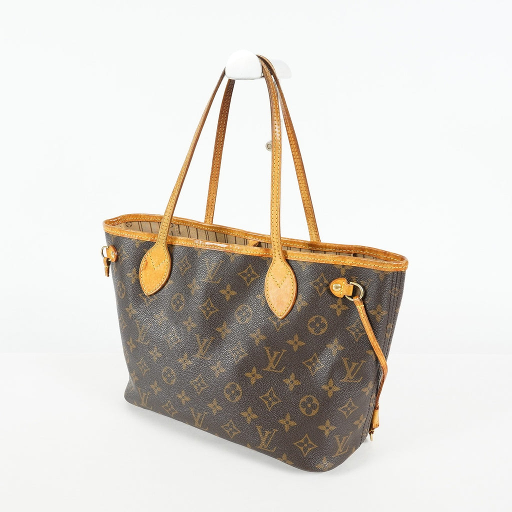Louis Vuitton Neverfull PM M40155 Monogram Canvas Brown Tote Bag 09E084730011