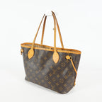 Louis Vuitton Neverfull PM M40155 Monogram Canvas Brown Tote Bag 09E084730011