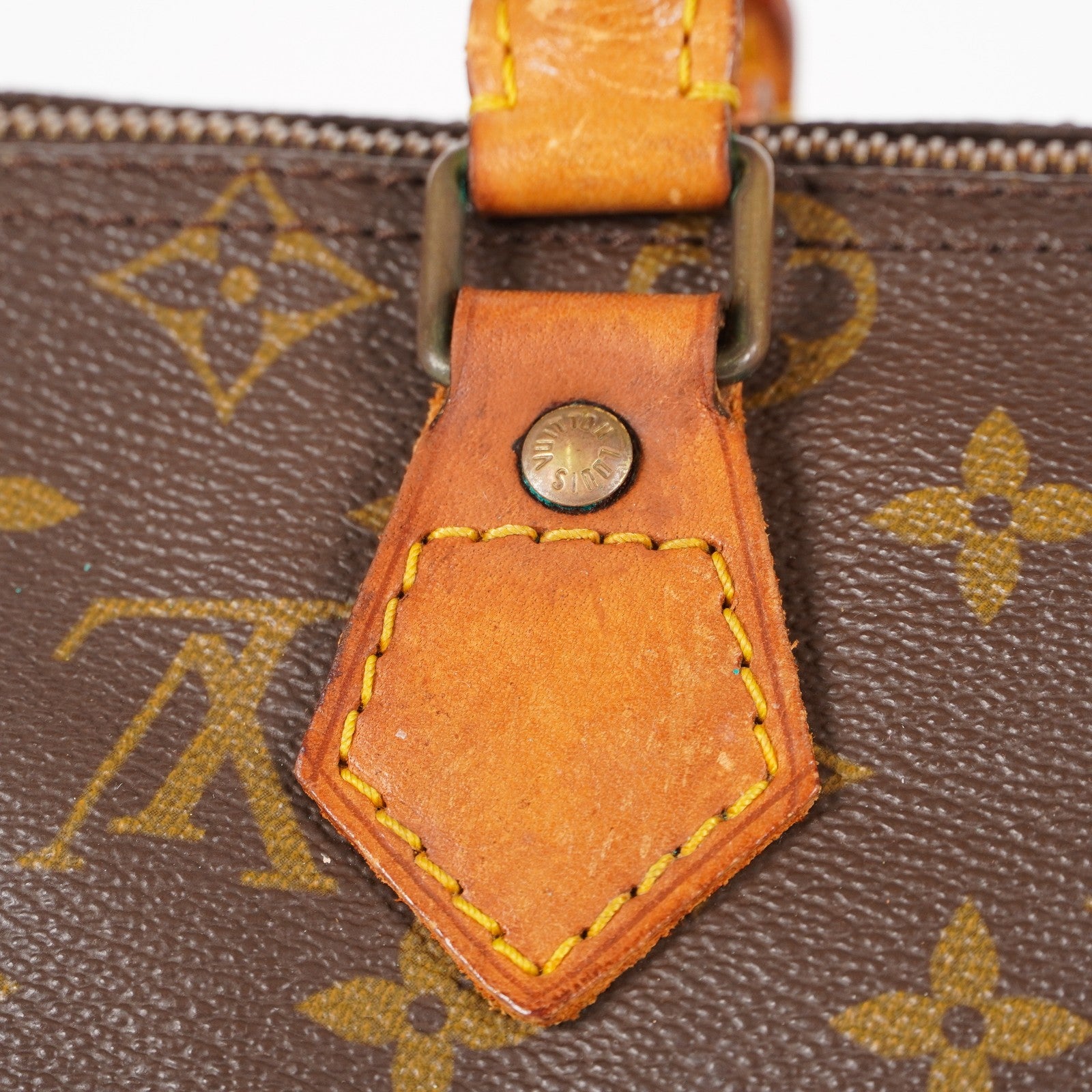 Authentic Louis Vuitton Monogram Speedy 25 Handbag vintage M41528 05E105280029