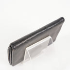 Chanel Caviar Skin Black  Trifold Wallet Compact 06E46825025