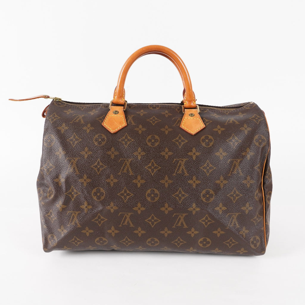 Authentic Louis Vuitton Monogram Speedy 35 M41524 Handbag vintage 02E017810016
