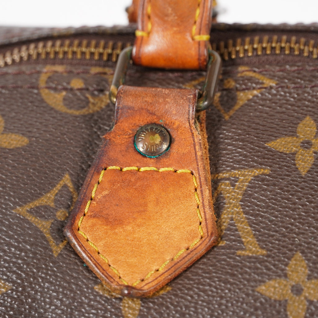 Authentic Louis Vuitton Monogram Speedy 35 Handbag vintage M41524 05E075940029