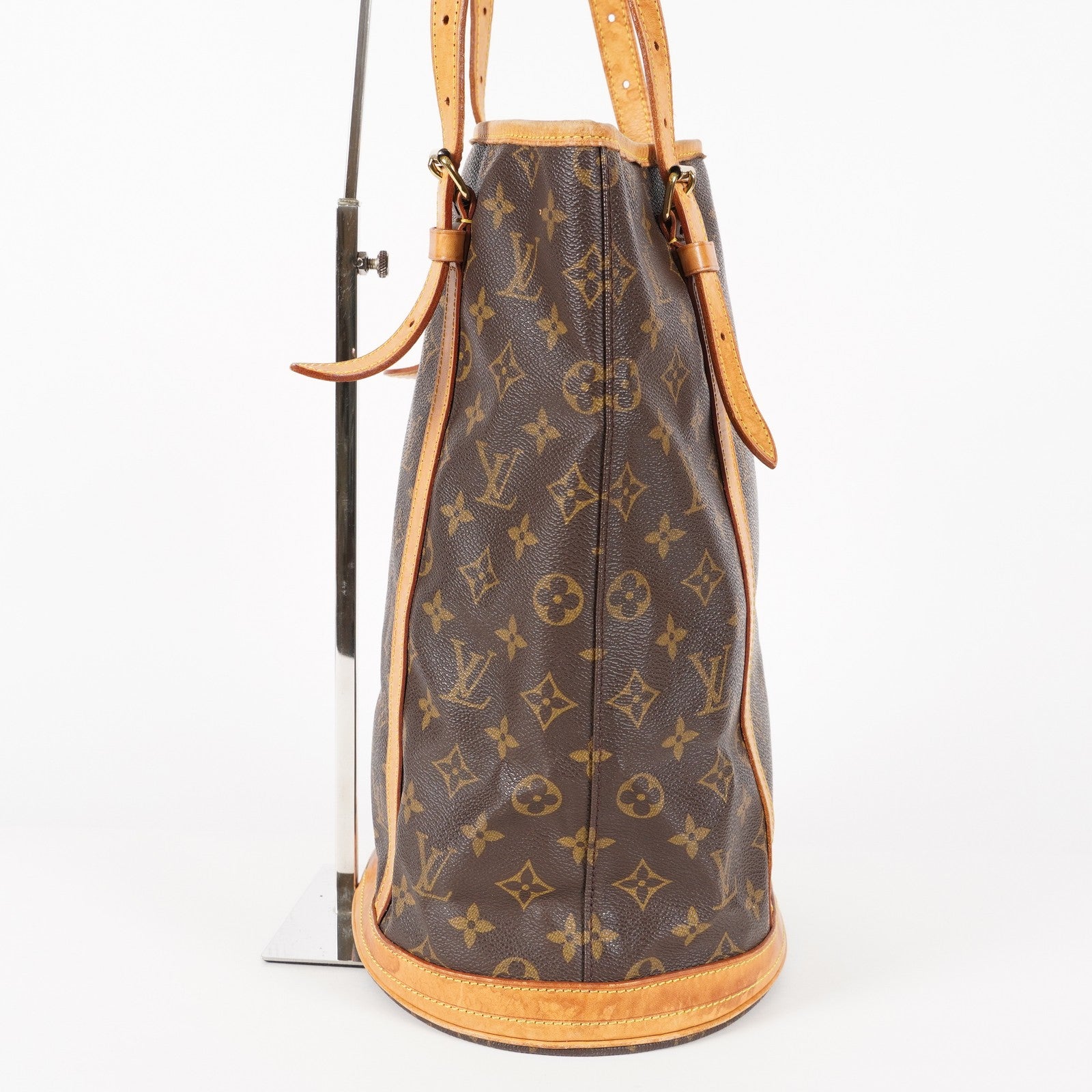 LOUIS VUITTON Monogram Bucket GM M42236 Shoulder Bag LV 05E202640016