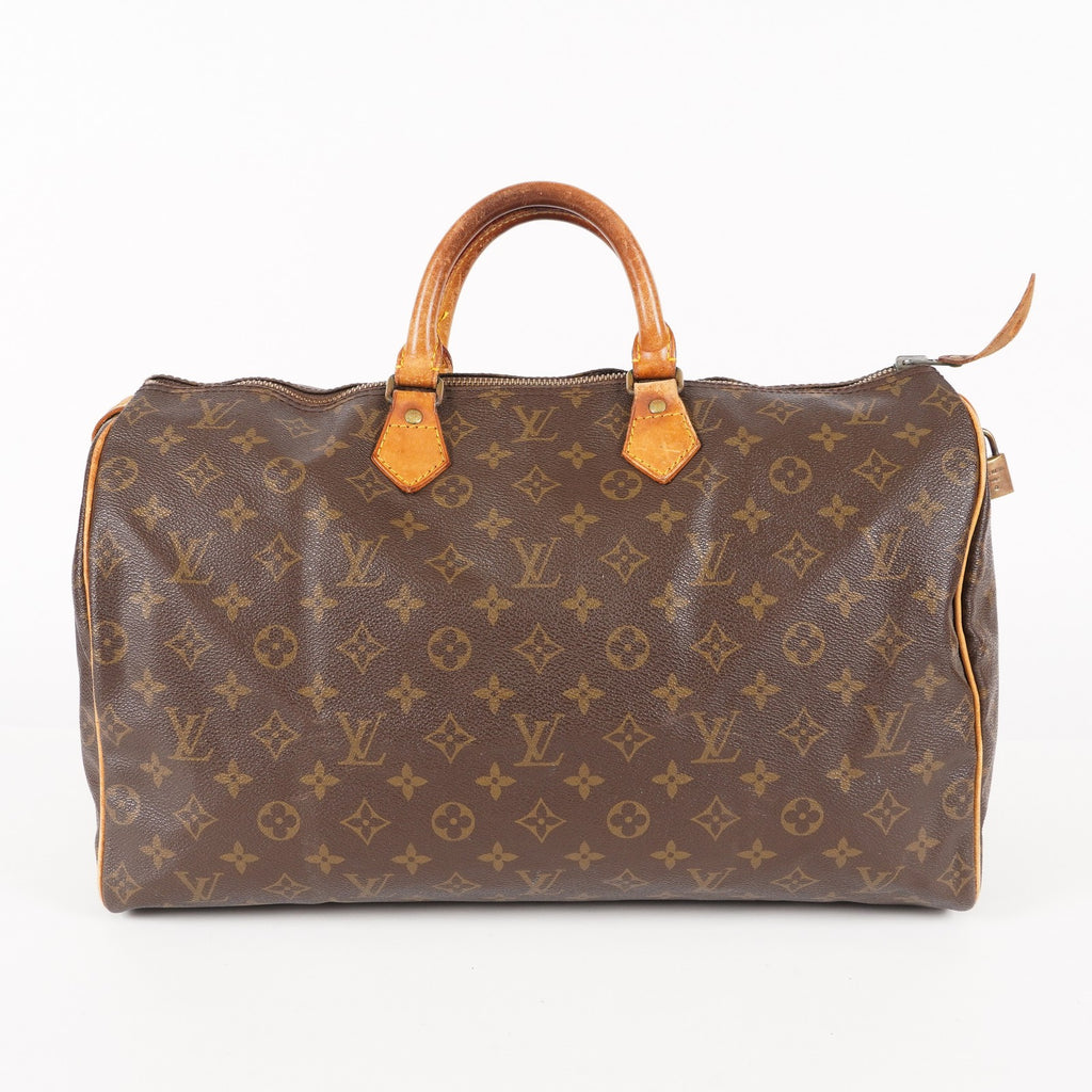 Authentic Louis Vuitton Monogram Speedy 40 Hand Bag vintage M41522 06E585948803