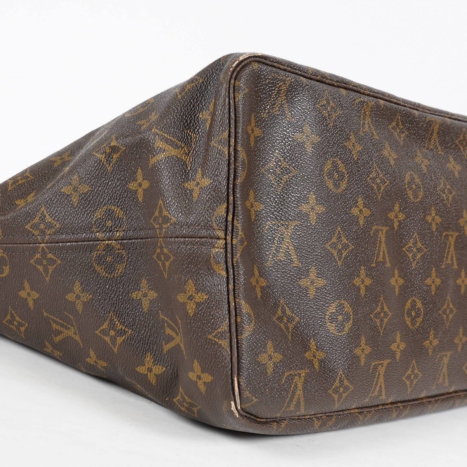 Louis Vuitton Neverfull GM M40157 Monogram Brown Canvas Tote Bag 08E274180010