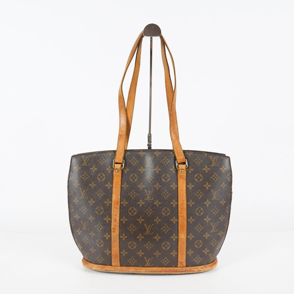 Louis Vuitton Babylone Monogram Shoulder Tote Bag Brown M51102 07E072200017