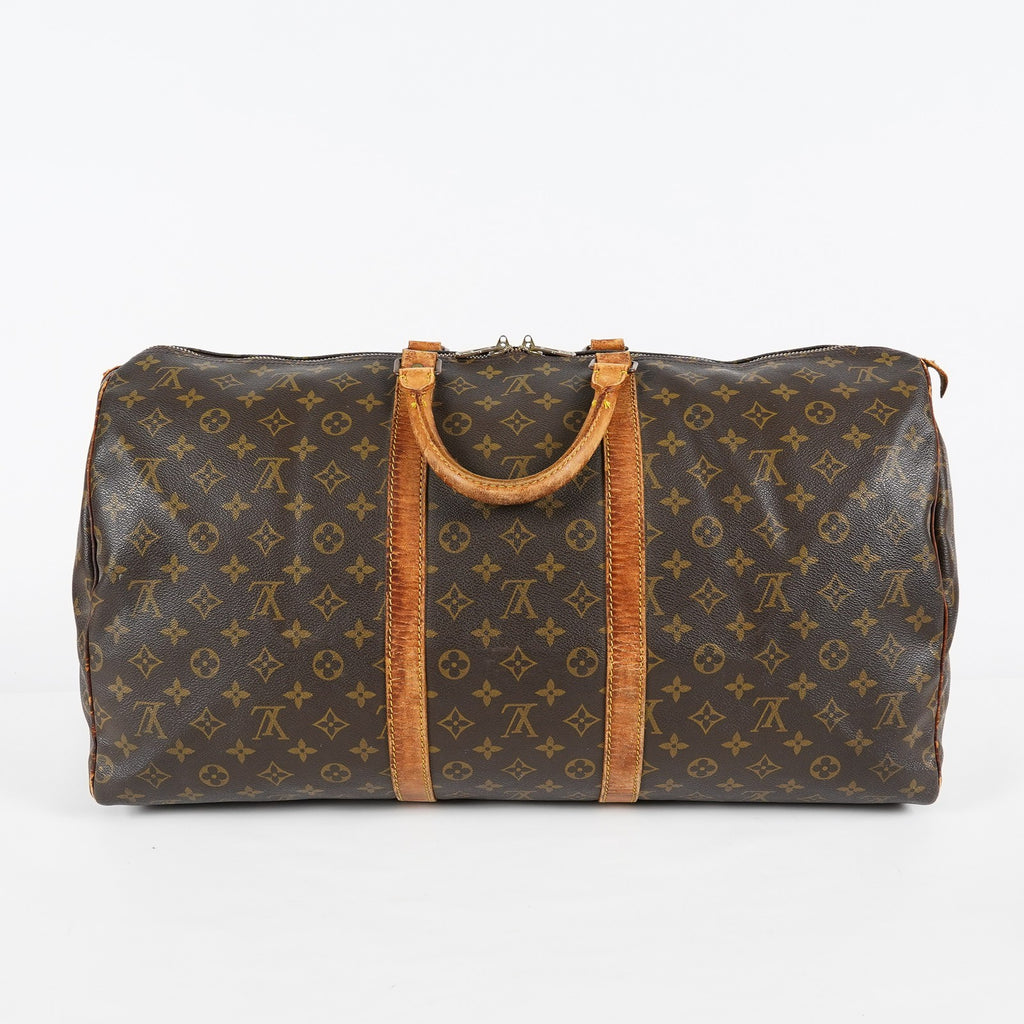 Louis Vuitton M41422 Monogram Keepall Bandouliere Boston Bag Used 07E033080027