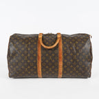 Louis Vuitton M41422 Monogram Keepall Bandouliere Boston Bag Used 07E033080027