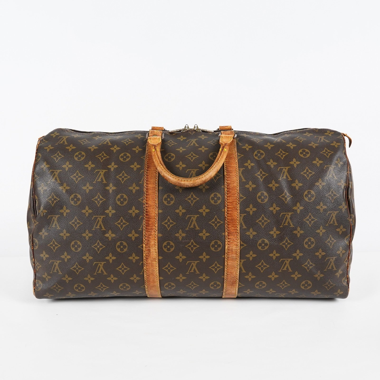 Louis Vuitton M41422 Monogram Keepall Bandouliere Boston Bag Used 07E033080027
