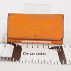 Louis Vuitton, Yellow Epi Leather 4-Hooks Key Case XY219