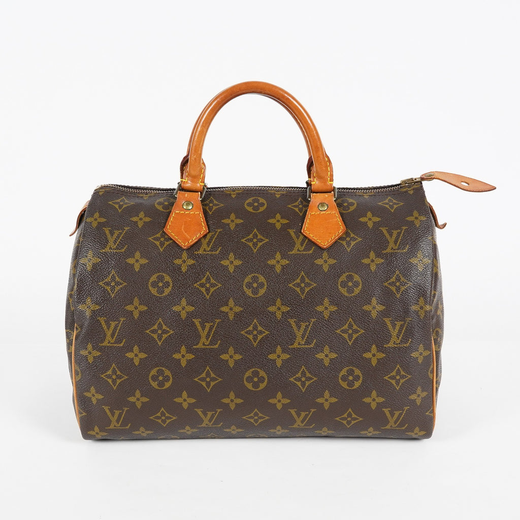 Louis Vuitton Speedy 30 M41526 Monogram Canvas Brown Handbag Used 07A285777231