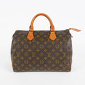 Louis Vuitton Speedy 30 M41526 Monogram Canvas Brown Handbag Used 07A285777231