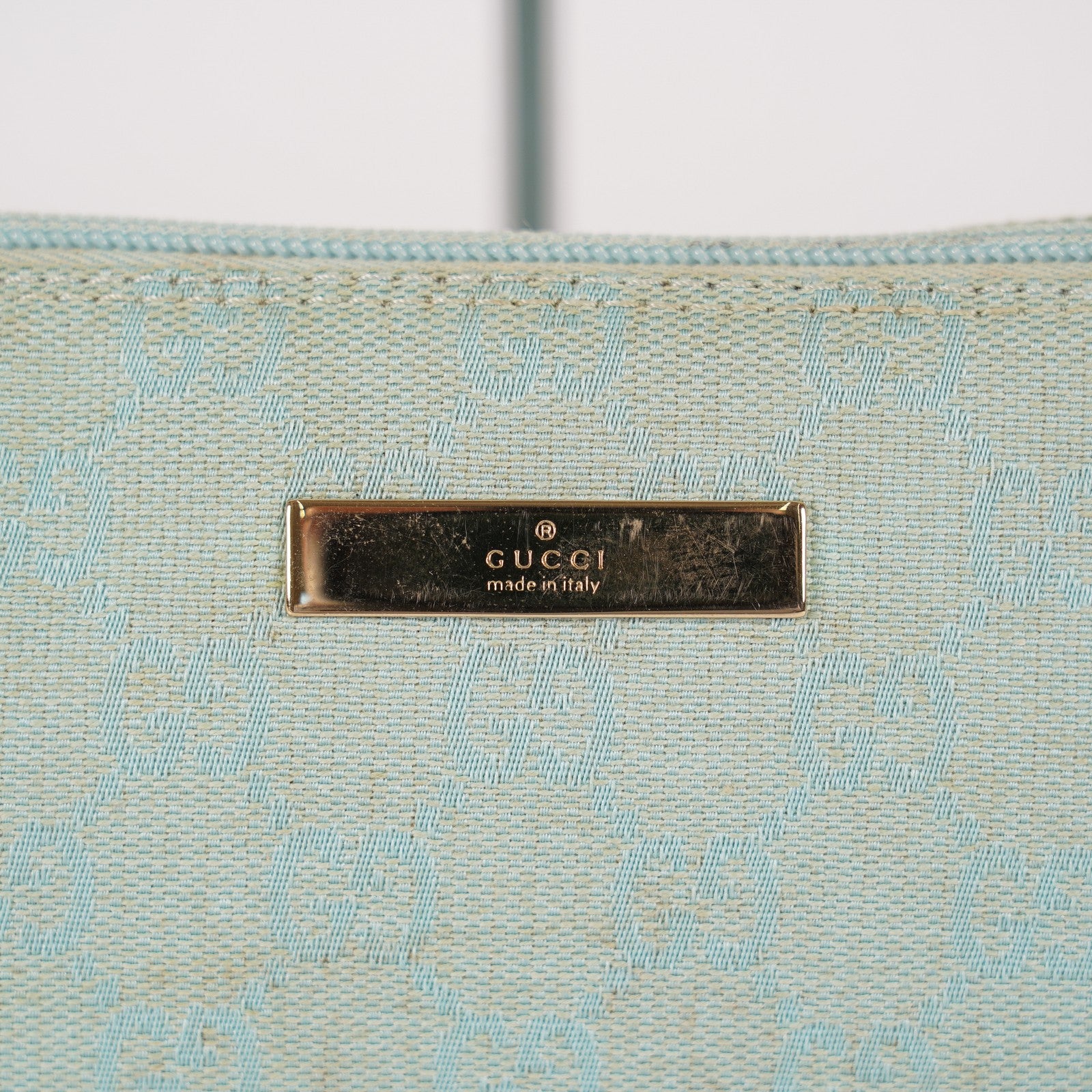 Authentic Louis Vuitton Monogram Denim Pochette M83532 Shoulder Bag 06E272090023