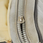 Chanel Chocolate Bar Quilted Turn Lock Shoulder Bag Beige Leather 07E317370012