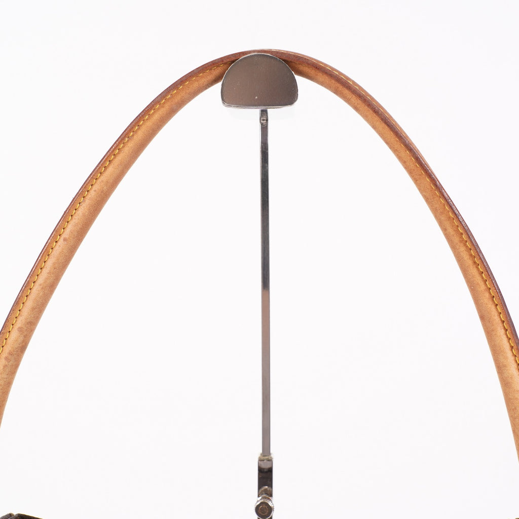 Louis Vuitton Monogram Looping GM Shoulder Bag Brown M51145 Vintage 07E143410005