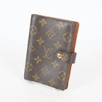 Louis Vuitton Agenda PM R20005 Monogram Canvas Ring Planner Cover 09M39793108