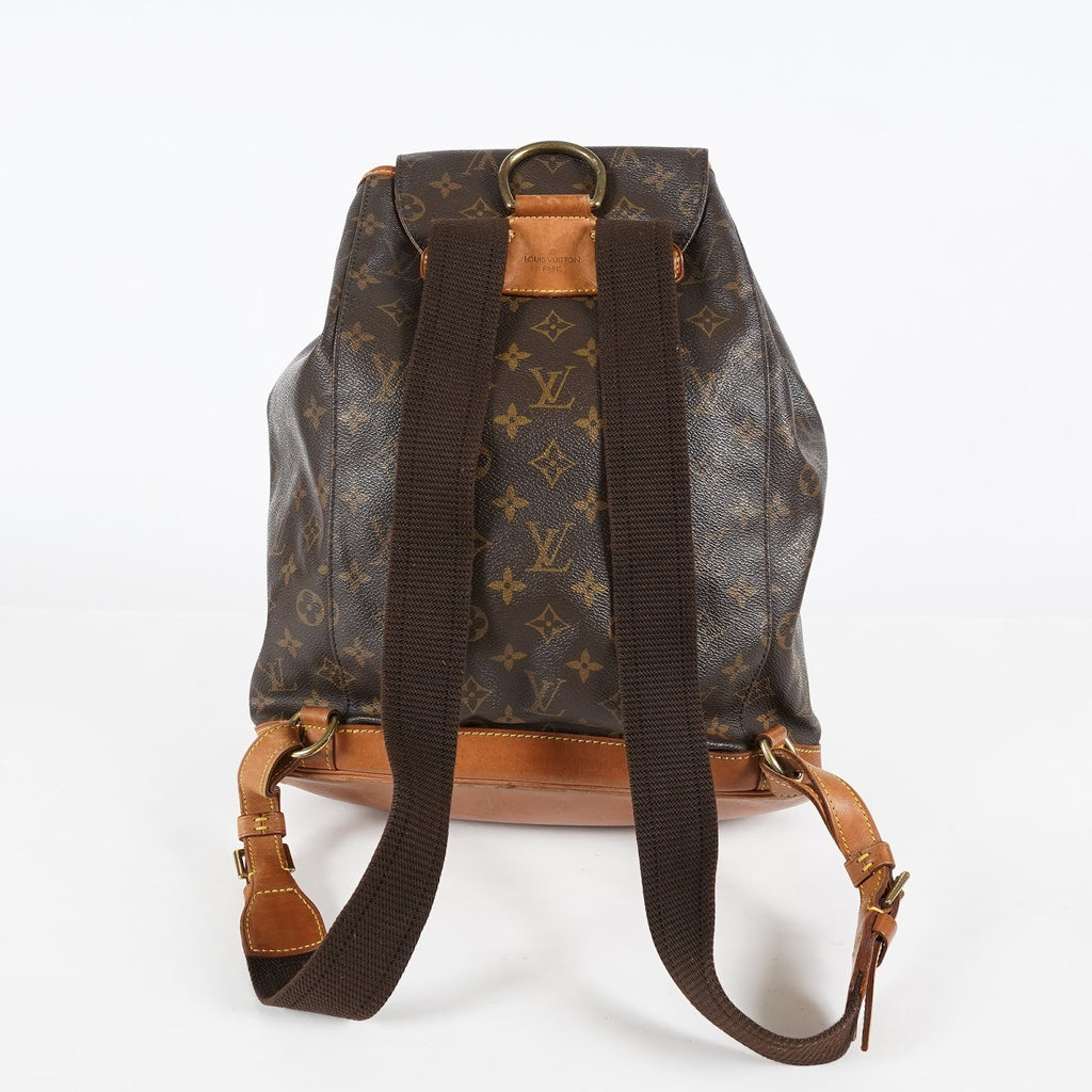 Louis Vuitton Montsouris GM Backpack Monogram Canvas Vintage M51135 08E294290010