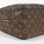 Louis Vuitton Deauville Monogram Brown Canvas Handbag Used M47270 08A372230815