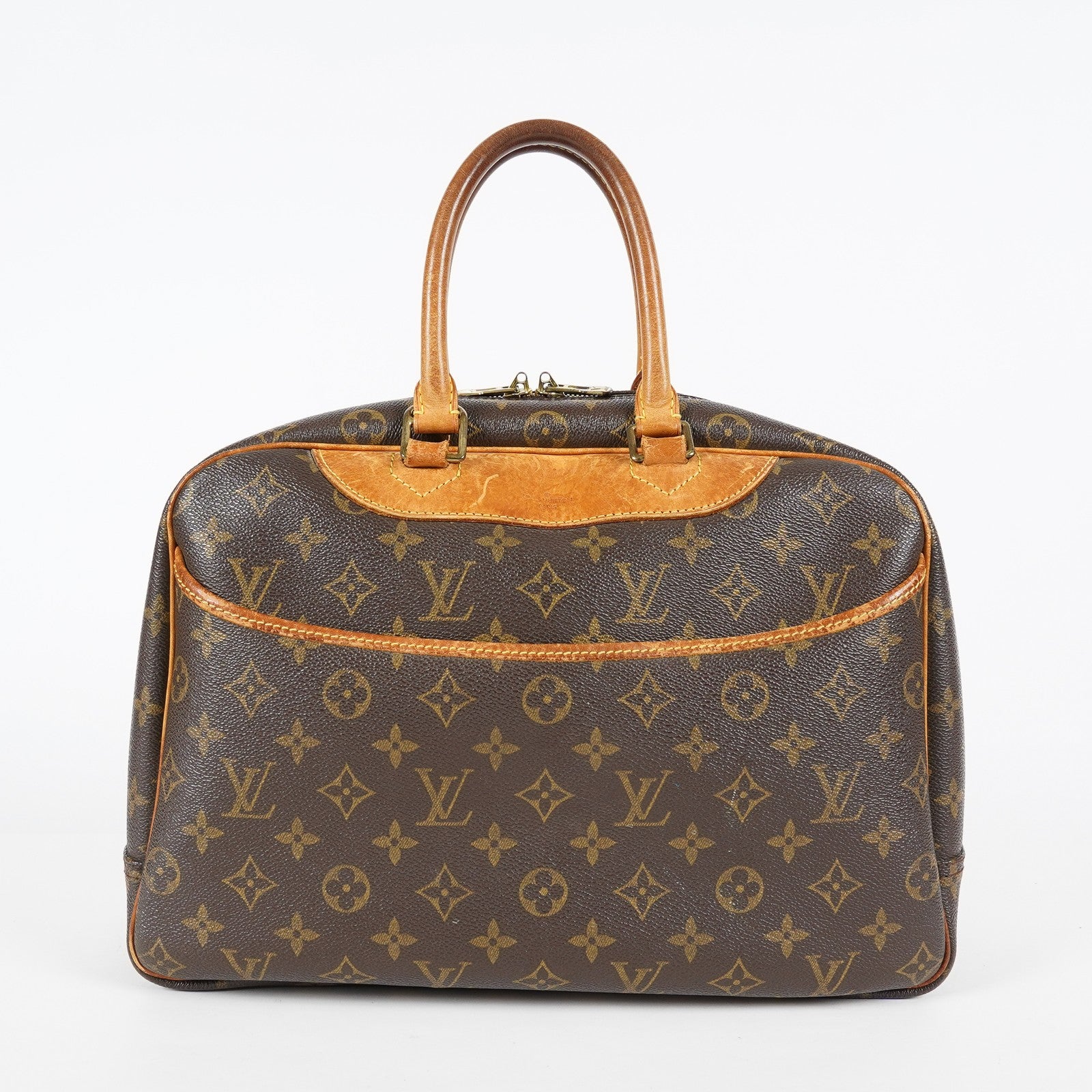 Louis Vuitton Deauville Monogram Canvas Brown Handbag M47270 07E042860029