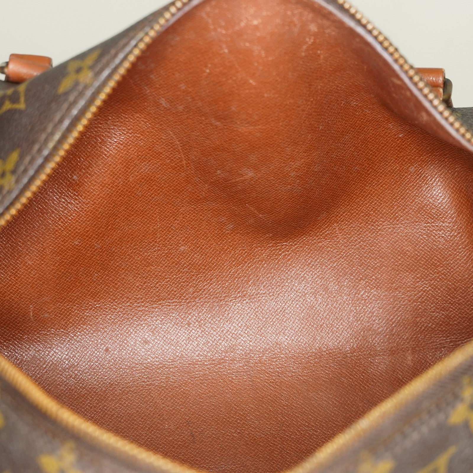 Louis Vuitton Papillon 30 Used Monogram Brown Canvas Handbag M51385 07E445390012
