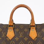 Louis Vuitton Speedy 25 Monogram Brown Handbag M41528 Used Vintage 07E187480012